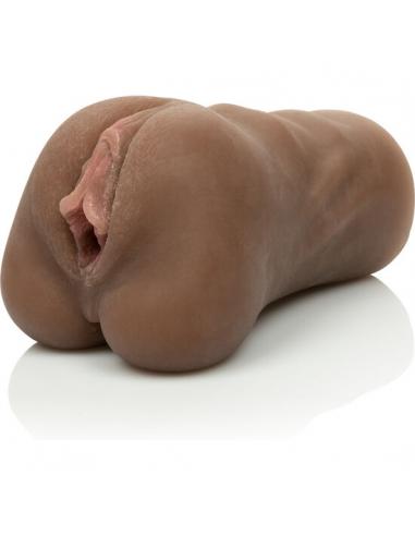 CALEXOTICS - STROKE IT MASTURBADOR VAGINA MARRÓN