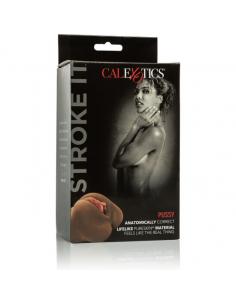 CALEXOTICS - STROKE IT MASTURBADOR VAGINA MARRÓN 2