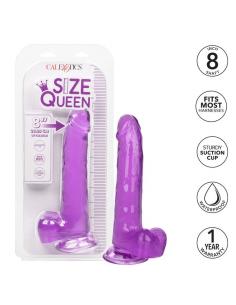 CALEXOTICS - SIZE QUEEN DILDO LILA 20.3 CM 2