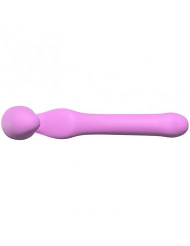 ADRIEN LASTIC - QUEENS STRAP-ON FLEXIBLE ROSA TALLA S