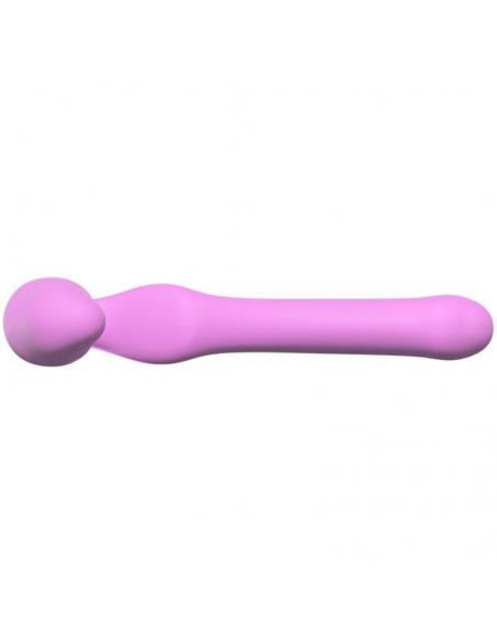 ADRIEN LASTIC - QUEENS STRAP-ON FLEXIBLE ROSA TALLA S