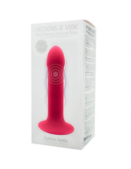 ADRIEN LASTIC - HITSENS VIBE 2 DILDO SILICONA ROSA