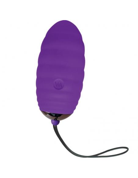ADRIEN LASTIC - OCEAN BREEZE 2.0 HUEVO VIBRADOR RECARGABLE CONTROL REMOTO VIOLETA
