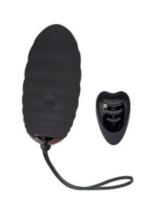 ADRIEN LASTIC - OCEAN BREEZE 2.0 HUEVO VIBRADOR RECARGABLE CONTROL REMOTO NEGRO