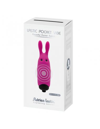 ADRIEN LASTIC - LASTIC POCKET VIBRADOR DE BOLSILLO CONEJO ROSA