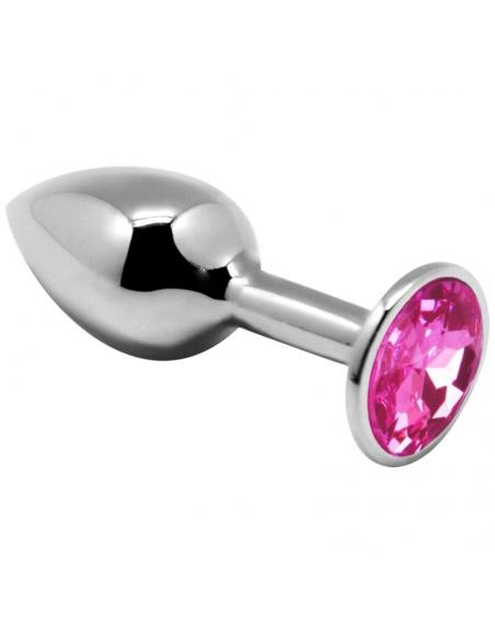 ALIVE - ANAL PLEASURE MINI PLUG METAL ROSA TALLA S