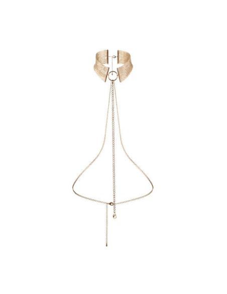 BIJOUX - DÉSIR MÉTALLIQUE COLLAR METLICO DORADO