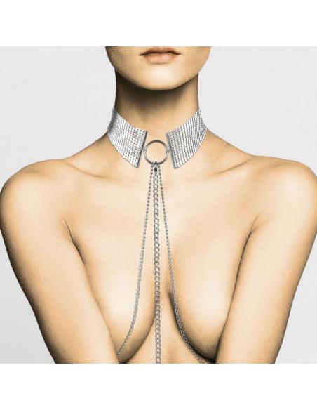 BIJOUX - DÉSIR MÉTALLIQUE COLLAR METLICO PLATEADO