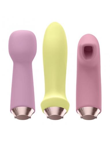 SATISFYER - MARVELOUS FOUR SET VIBRADOR & SUCCIONADOR