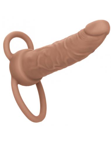 CALEXOTICS - PERFORMANCE MAXX DOBLE PENETRADOR RECARGABLE PIEL MORENO