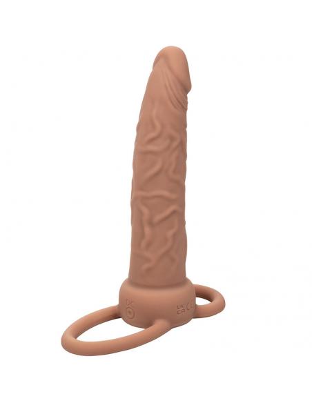 CALEXOTICS - PERFORMANCE MAXX DOBLE PENETRADOR RECARGABLE PIEL MORENO