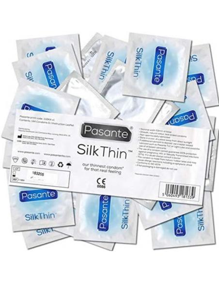 PASANTE - PRESERVATIVO SILK THIN MS FINO 144 UNIDADES