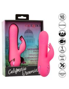 CALEXOTICS - SACRAMENTO SWEETIE VIBRADOR RABBIT ROSA BY CALIFORNIA DREAMING 2