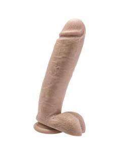 GET REAL - DILDO 25,5 CM CON TESTICULOS NATURAL