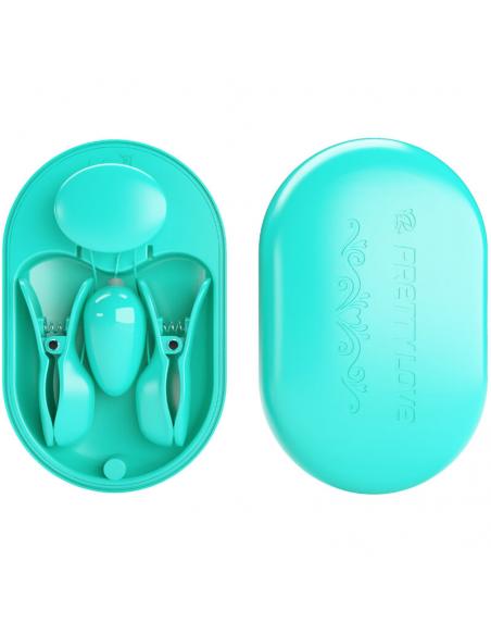 PRETTY LOVE - SURPRISE BOX PINZAS ELECTRO ESTIMULACION AZUL