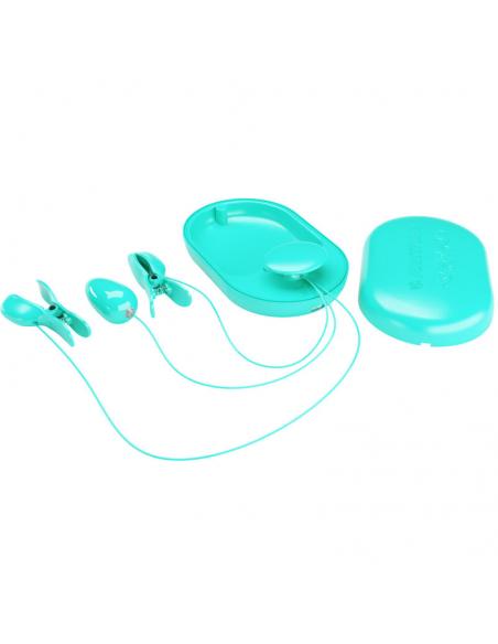 PRETTY LOVE - SURPRISE BOX PINZAS ELECTRO ESTIMULACION AZUL