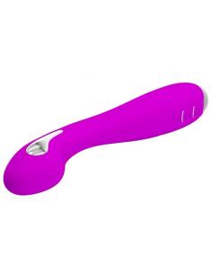 PRETTY LOVE - HECTOR VIBRADOR ELECTROSHOCK RECARGABLE & IMPERMEABLE MORADO 2