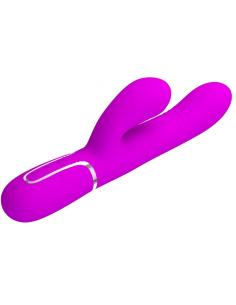 PRETTY LOVE - VIBRADOR PUNTO G MULTIFUNCIÓN FUCSIA
