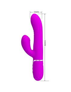 PRETTY LOVE - VIBRADOR PUNTO G MULTIFUNCIÓN FUCSIA 2