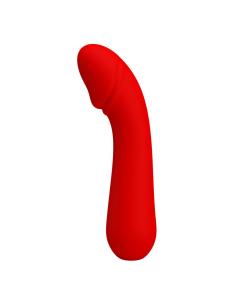 PRETTY LOVE - CETUS VIBRADOR RECARGABLE ROJO 2