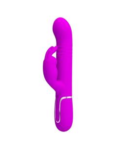 PRETTY LOVE - VIBRADOR COALE RABBIT PERLAS VIOLETA