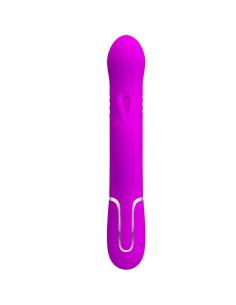 PRETTY LOVE - VIBRADOR COALE RABBIT PERLAS VIOLETA 2
