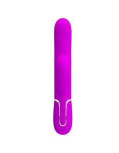 PRETTY LOVE - PERLITA VIBRADOR PUNTO G 3 EN 1 MULTIFUNCIÓN VIOETA 2