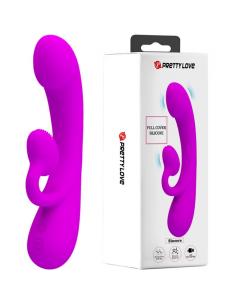 PRETTY LOVE - SINCERE VIBRADOR Y SUCCIONADOR DE CLITORIS SILICONA MORADO 2