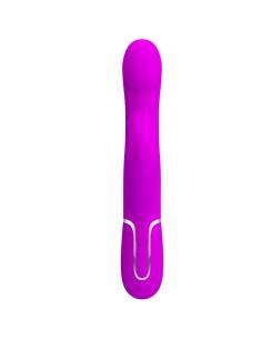 PRETTY LOVE - VIBRADOR RABBIT PERLAS VIOLETA 2