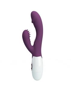PRETTY LOVE - ANDRE VIBRADOR RABBIT & ESTIMULADOR PUNTO G MORADO 2