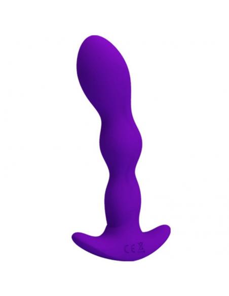 PRETTY LOVE - MASAJEADOR ANAL 12 MODOS VIBRACION LILA