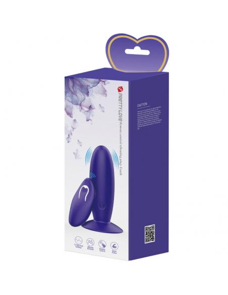 PRETTY LOVE - YOUTH PLUG ANAL VIBRADOR CONTROL REMOTO VIOLETA