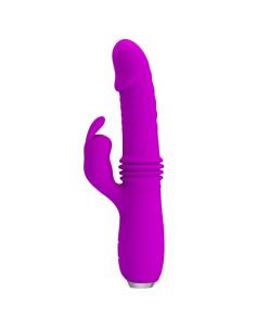PRETTY LOVE - DOROTHY VIBRADOR CONEJO RECARGABLE MORADO 2