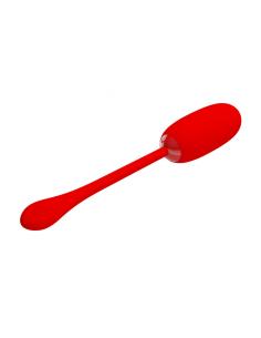 PRETTY LOVE - JULIUS HUEVO VIBRADOR IMPERMEBLE & RECARGABLE ROJO 2