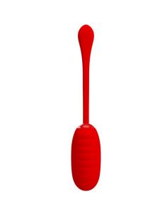 PRETTY LOVE - KIRK HUEVO VIBRADOR RECARGABLE ROJO