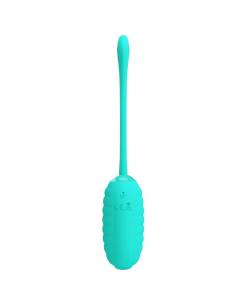 PRETTY LOVE - KIRK HUEVO VIBRADOR RECARGABLE VERDE AGUA 2