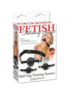 FETISH FANTASY SERIES - SET ENTRENAMIENTO MORDAZAS 2