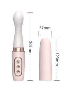 ARMONY - VIBRADOR ROTADOR & TELESCÓPIO AUTOMTICO YELLOW