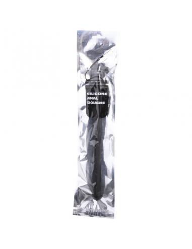 ALL BLACK - MEGA RIPPLE DUCHA ANAL SILICONA 28.5 CM