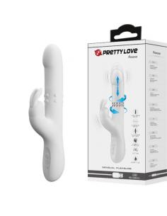 PRETTY LOVE - REESE VIBRADOR CON ROTACIÓN PLATEADO 2
