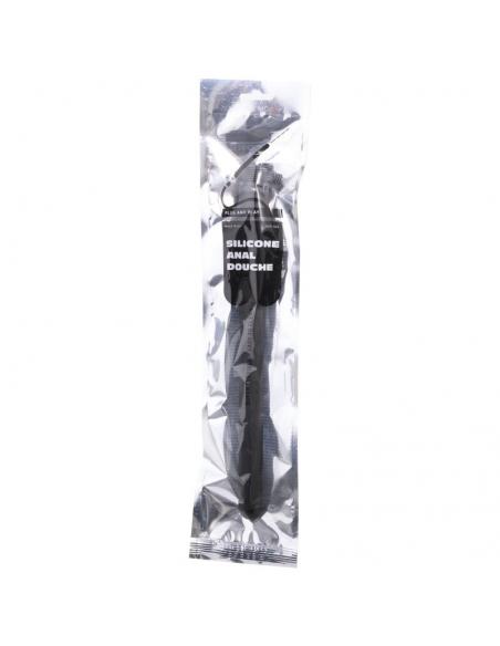 ALL BLACK - BEADED DUCHA ANAL SILICONA 27 CM