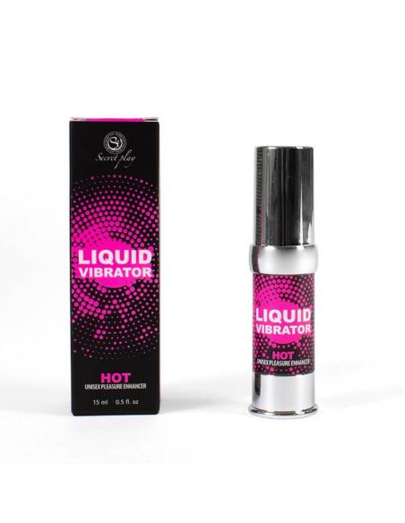 SECRETPLAY - VIBRADOR LIQUIDO HOT STIMULATOR 15 ML