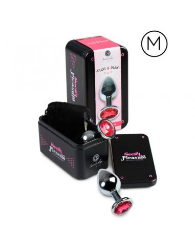 SECRETPLAY - PLUG ANAL FUCSIA 8CM