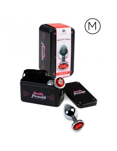 SECRETPLAY - ANAL PLUG ROJO M