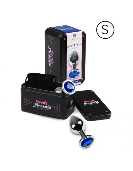SECRETPLAY - ANAL PLUG AZUL S
