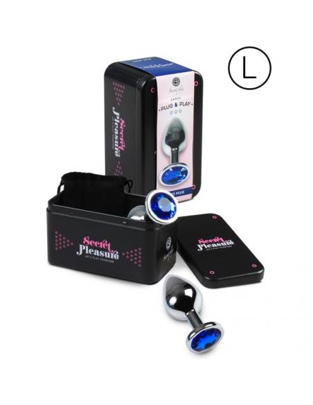 SECRETPLAY - PLUG ANAL AZUL L