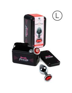 SECRETPLAY - PLUG ANAL ROJO L 2