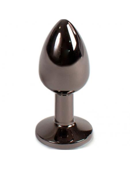 SECRETPLAY - GUNMETAL BUTT PLUG TALLA S 7 CM