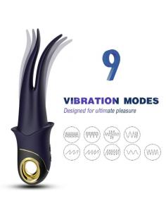 ARMONY - SHADOW VIBRADOR PINZA AZUL OSCURO