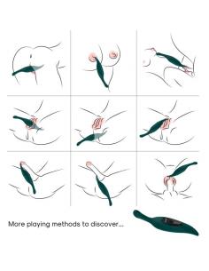 ARMONY - ESTIMULADOR & VIBRADOR HOJA VERDE 2